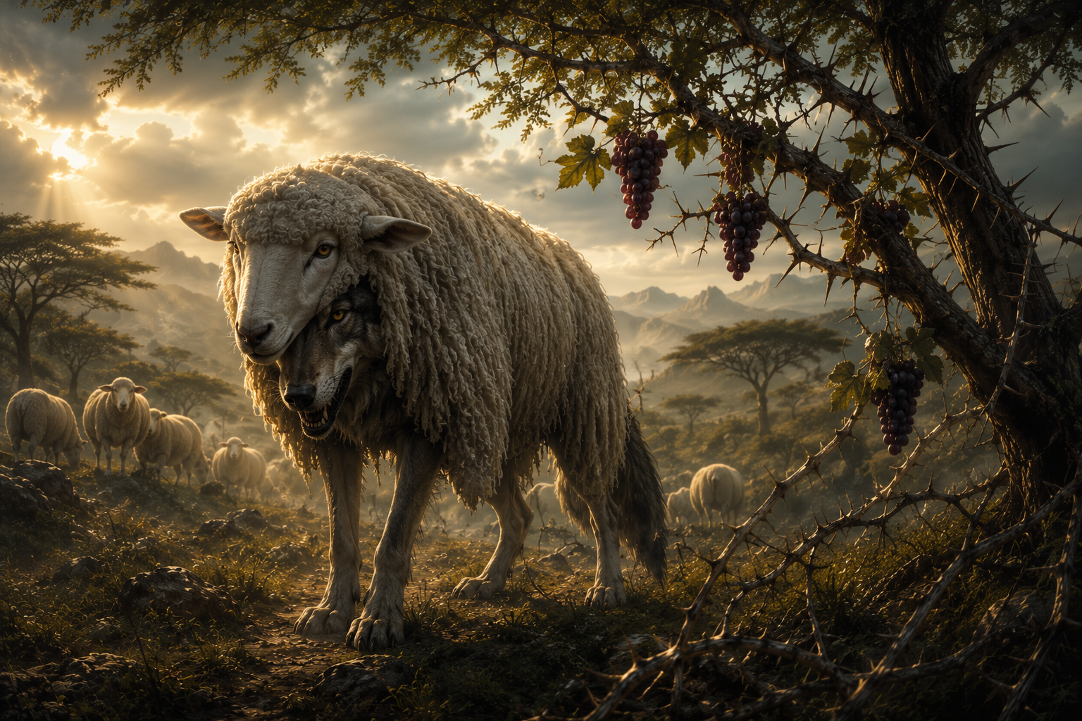 Inwardly a ravenous wolf